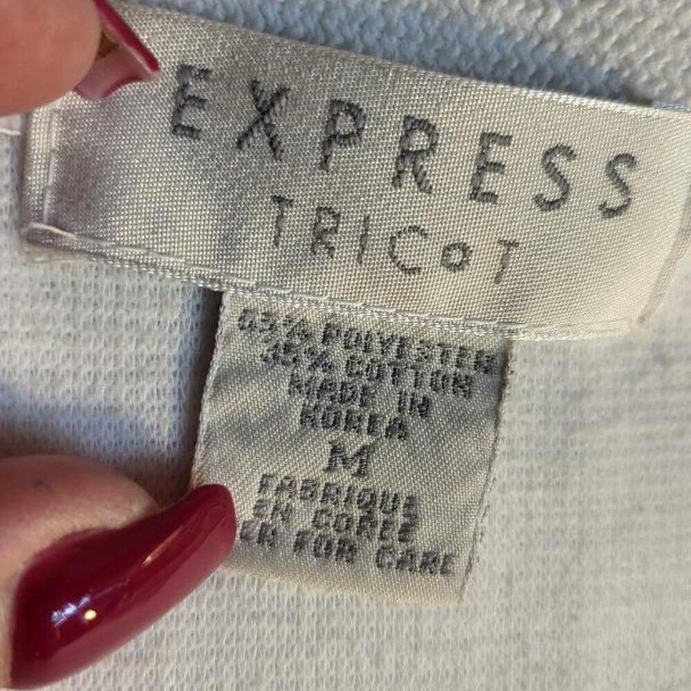 Express White Matching Blouse And Skirt - image 5